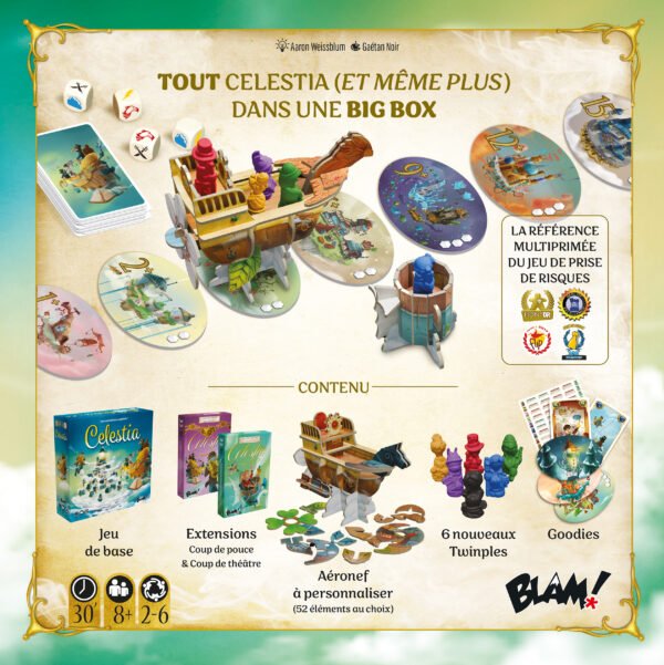 Celestia Big Box, Le coeur des cartes