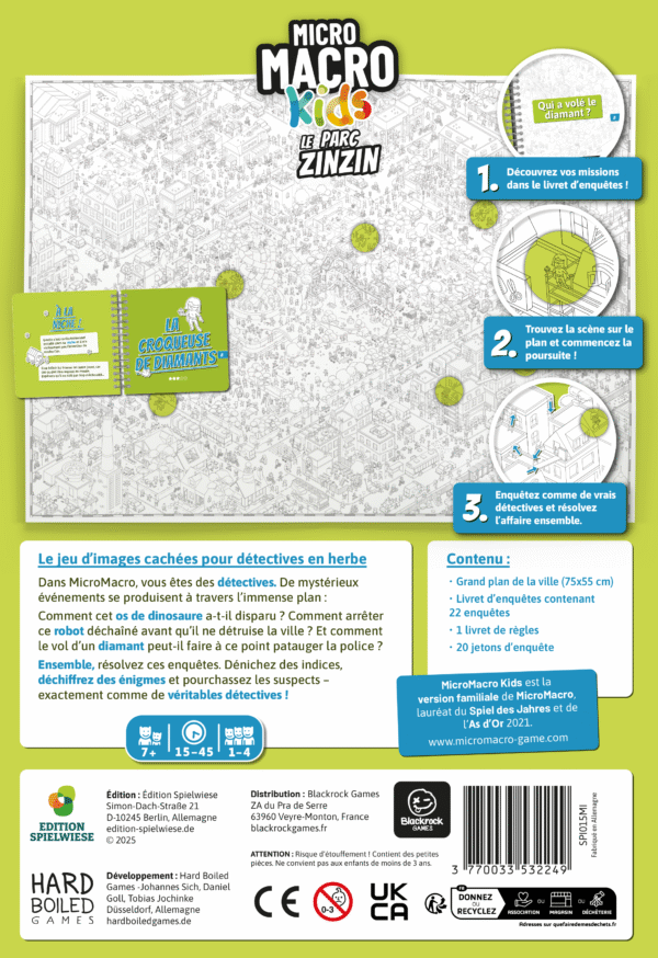 Micro Macro Kids - Le Parc Zinzin, Le coeur des cartes