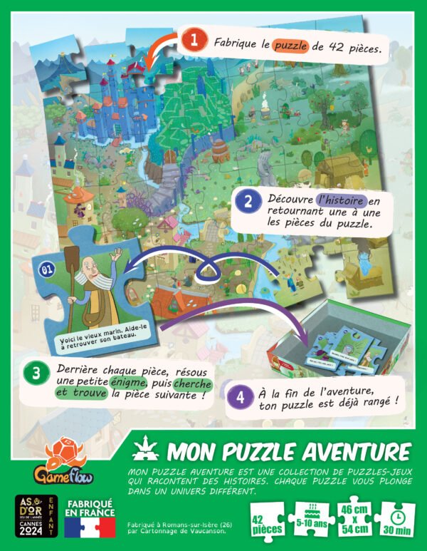 Mon Puzzle Aventure: Dragon, Le coeur des cartes