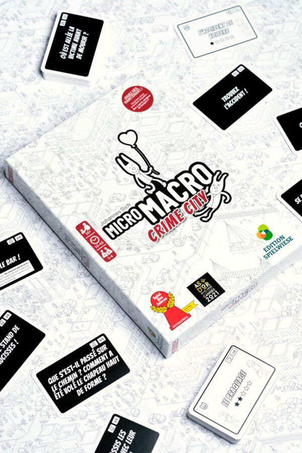 Micro Macro - Crime City, Le coeur des cartes