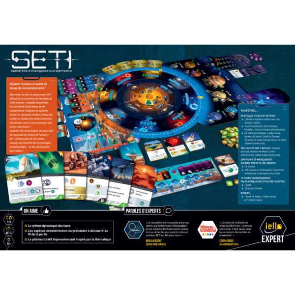 SETI : Recherche d’Intelligence Extraterrestre, Le coeur des cartes