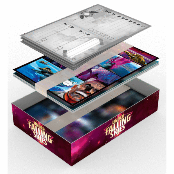 Under Falling Skies, Le coeur des cartes